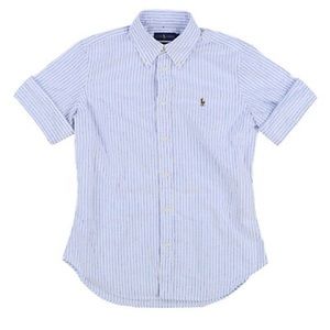 Ralph Lauren short sleeve slim fit Oxford shirt